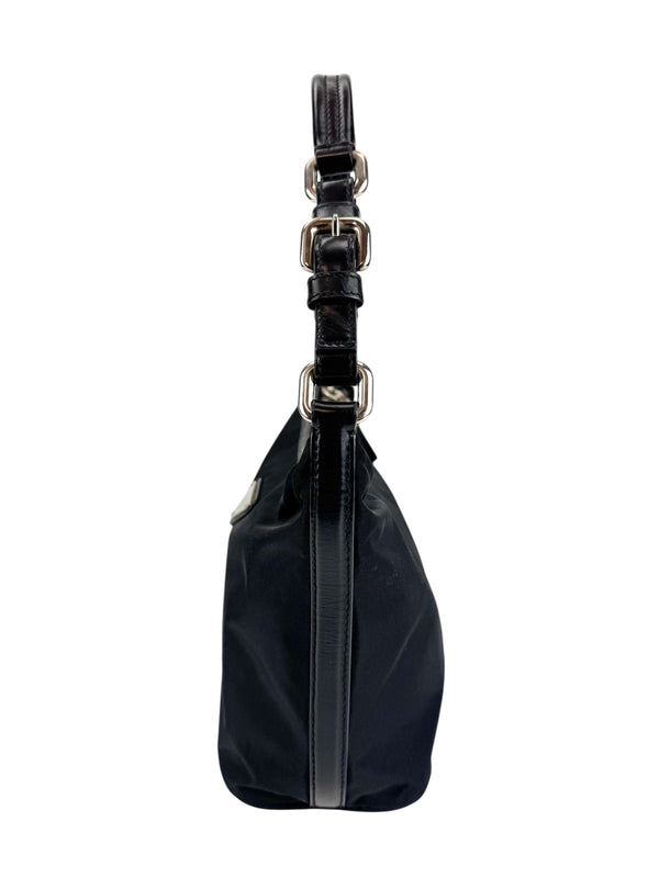 Prada Black Nylon Shoulder Bag
