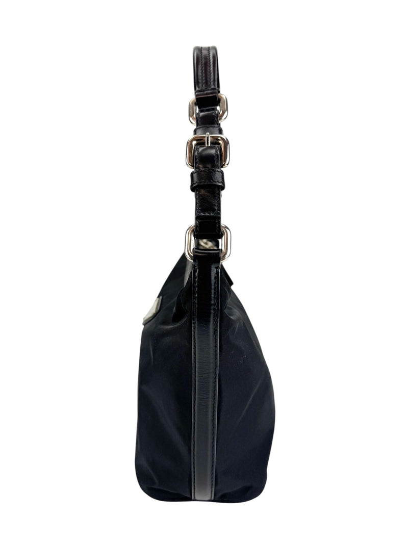 Prada Black Nylon Shoulder Bag