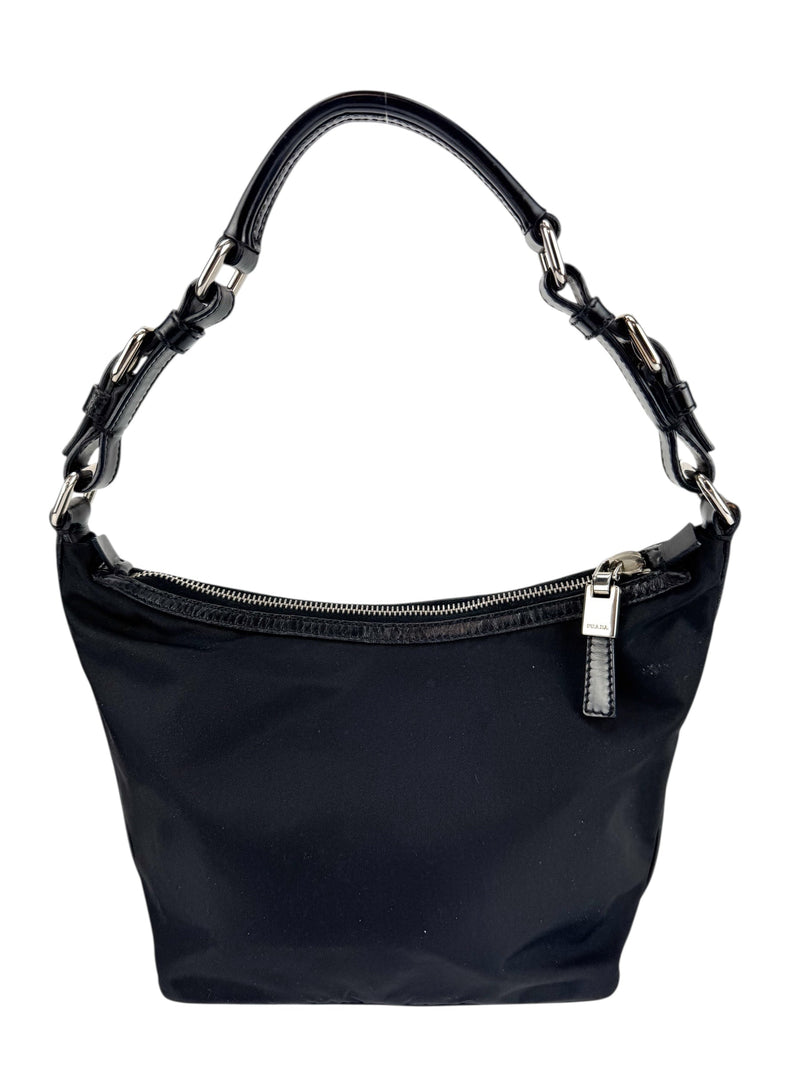 Prada Black Nylon Shoulder Bag