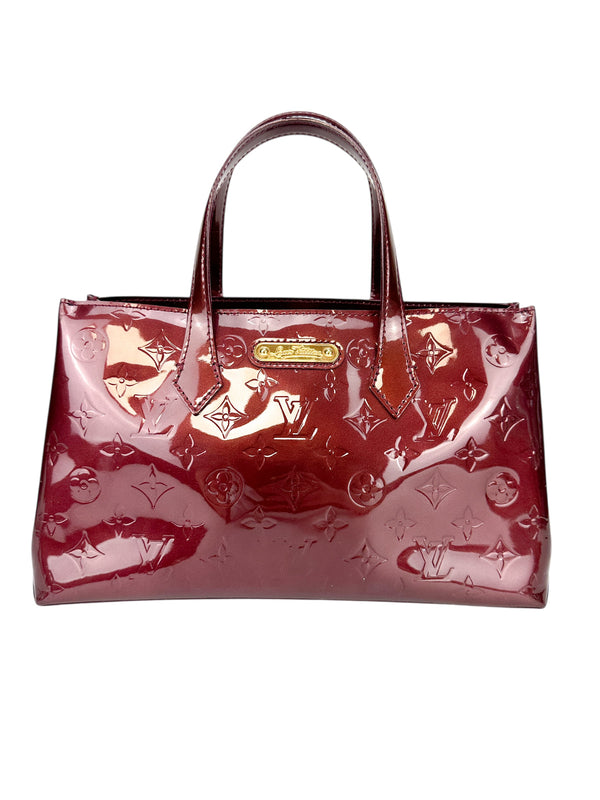 Louis Vuitton Amarante Vernis Wilshire Bag