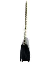 Chanel Black Lambskin Full Flap