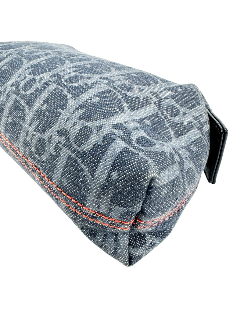 Christian Dior Monogram Canvas Denim Cosmetic Pouch