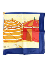 Hermes Charmes Des Plages Normandy Beach Scarf 90cm (Full Set)