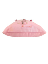 Yves Saint Laurent Rive Gauche Pink Kahara Canvas Tote