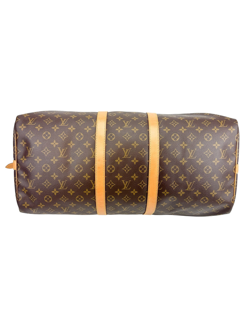 Louis Vuitton Vintage Monogram Bandouliere Keepall 55