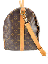 Louis Vuitton Vintage Monogram Bandouliere Keepall 55