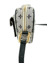 Louis Vuitton Blue Mini Lin Juliette Crossbody Bag MM
