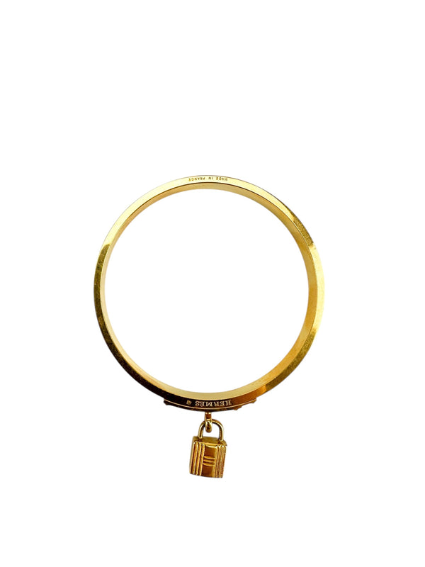 Hermès Bordeaux Kelly Bangle Bracelet