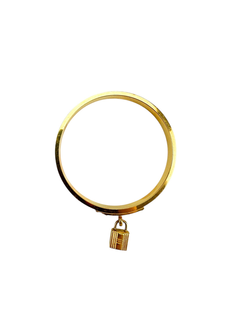 Hermès Bordeaux Kelly Bangle Bracelet
