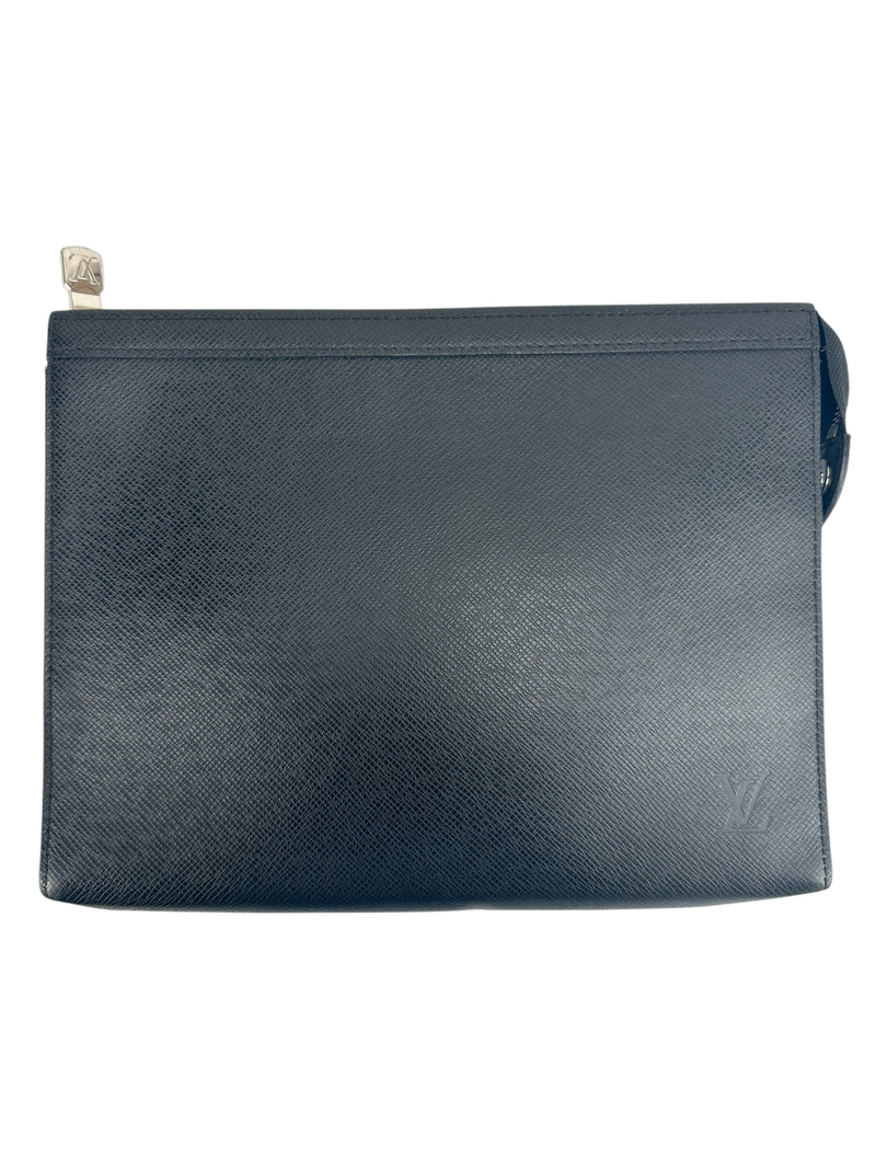 Louis Vuitton Black Taiga  Toiletry/Clutch 26