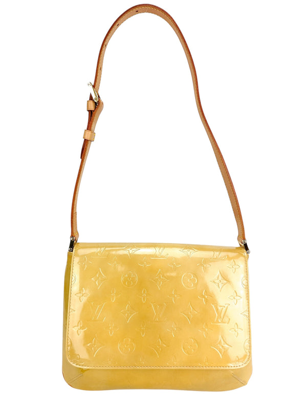 Louis Vuitton Gold Vernis Thompson Street Bag