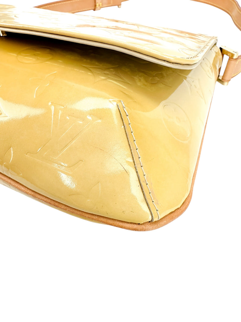 Louis Vuitton Gold Vernis Thompson Street Bag