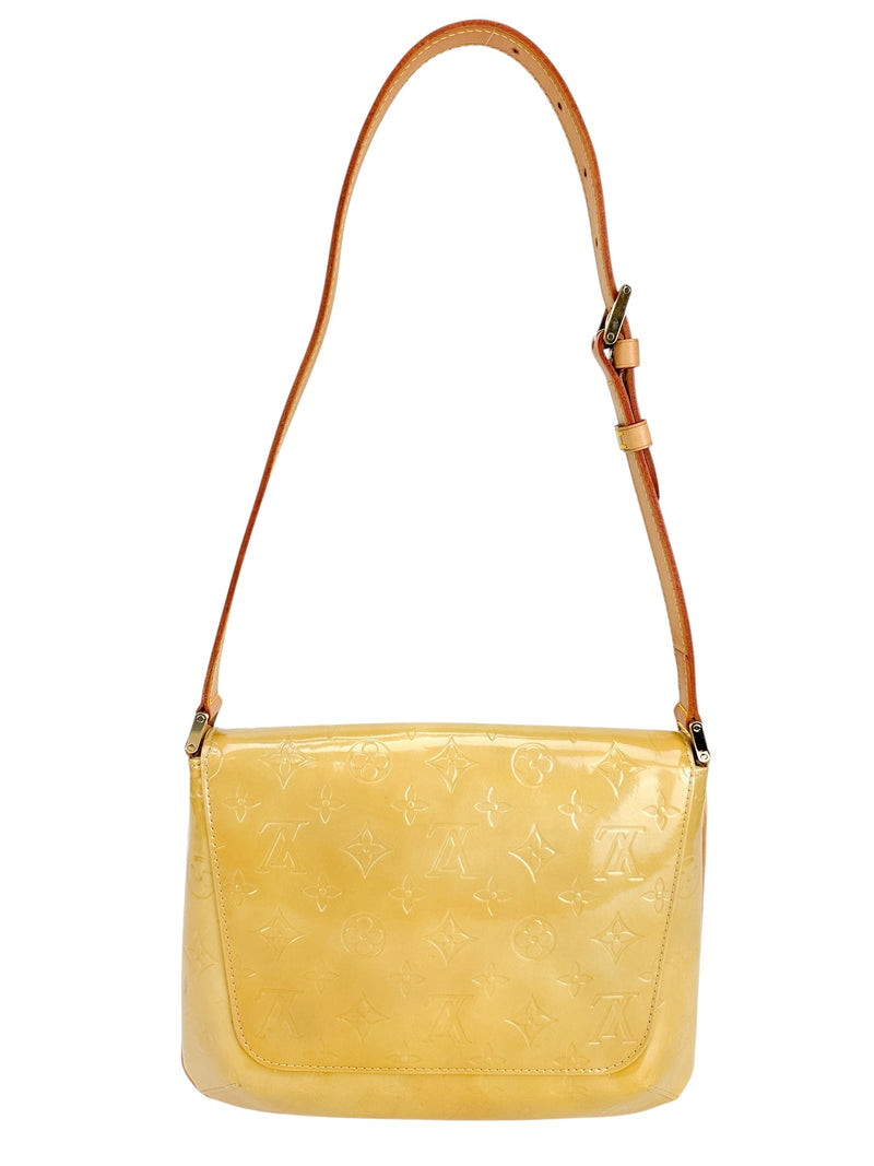 Louis Vuitton Gold Vernis Thompson Street Bag