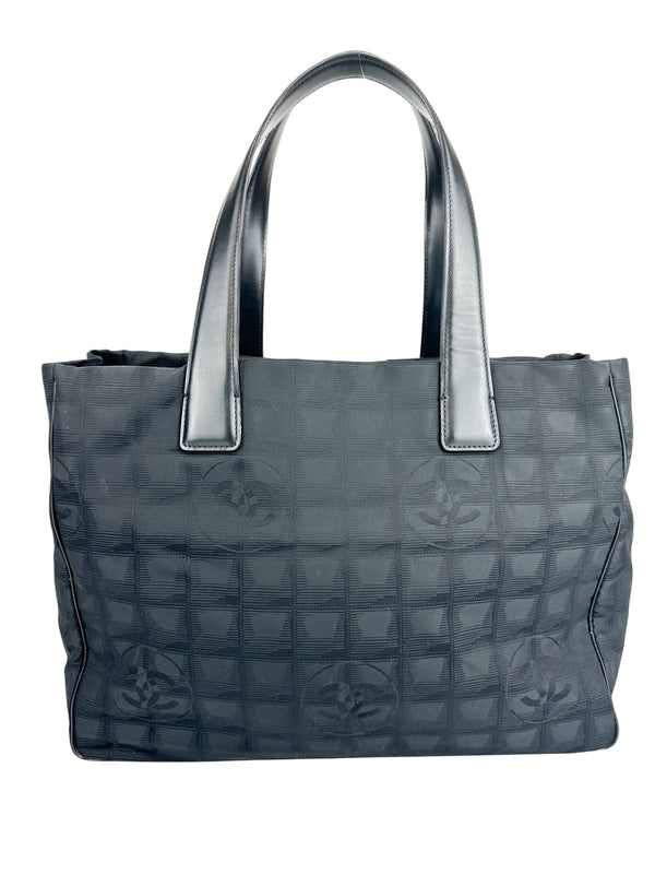 Chanel Black Travel Line Tote