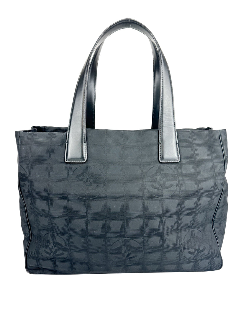 Chanel Black Travel Line Tote