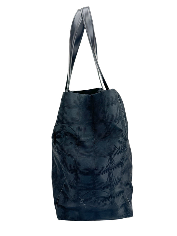 Chanel Black Travel Line Tote