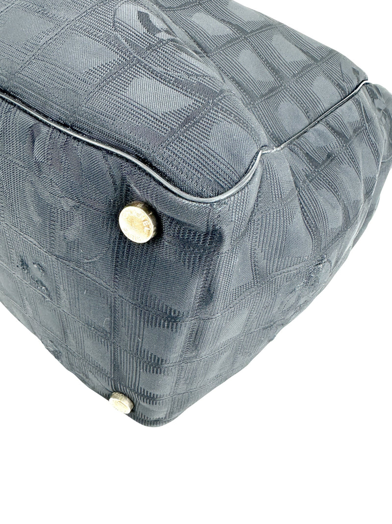 Chanel Black Travel Line Tote