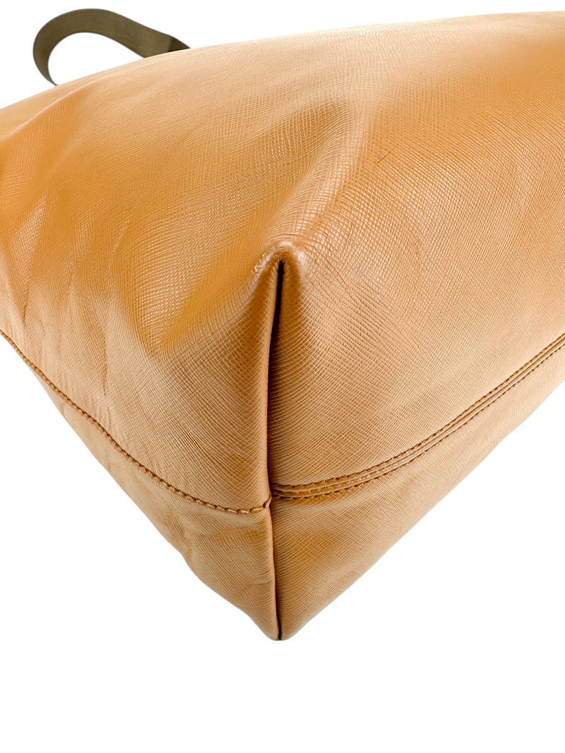 Prada Tan Leather Bag w/ Strap