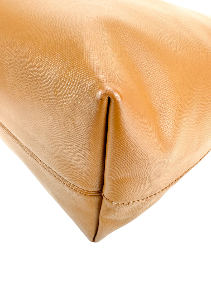 Prada Tan Leather Bag w/ Strap