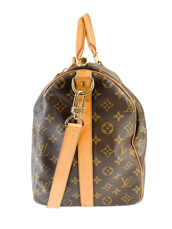 Louis Vuitton Vintage Monogram Keepall Bandouliere 50 W/ Strap