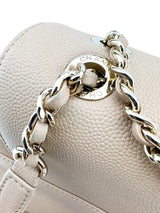 Chanel Beige Caviar Business Affinity Backpack