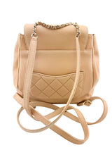 Chanel Beige Caviar Business Affinity Backpack