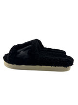Golden Goose Black Shearling Poolstar Slides Size 37