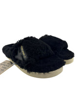 Golden Goose Black Shearling Poolstar Slides Size 37