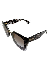 Miu Miu Gray Squared Sunglasses
