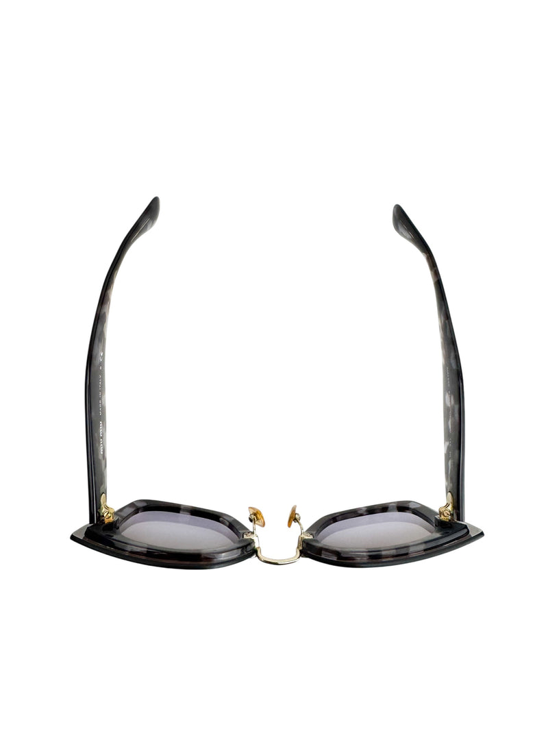 Miu Miu Gray Squared Sunglasses