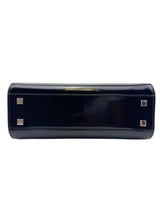 Saint Laurent Black Patent Leather Le Fermoir Handbag