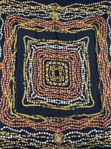 Chanel Black Silk Jewels Scarf 90cm