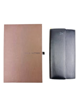 Louis Vuitton Black Epi Leather Long Wallet