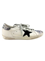 Golden Goose White Superstar Low Sneakers Size 8