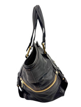 Jimmy Choo Brown Leather Satchel Handbag