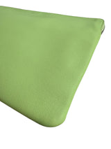 Celine Green Leather Solo Clutch Bag