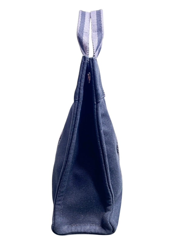 Hermes Black Canvas Fourre Tote PM