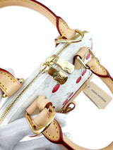 Louis Vuitton x Takashi Murakami Cerises Alma BB Handbag