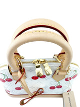 Louis Vuitton x Takashi Murakami Cerises Alma BB Handbag