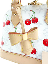 Louis Vuitton x Takashi Murakami Cerises Alma BB Handbag