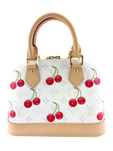 Louis Vuitton x Takashi Murakami Cerises Alma BB Handbag