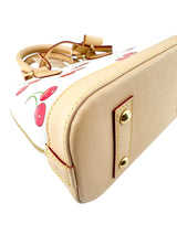 Louis Vuitton x Takashi Murakami Cerises Alma BB Handbag