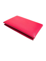 Hermes Pink Epsom Leather Calvi Cardholder