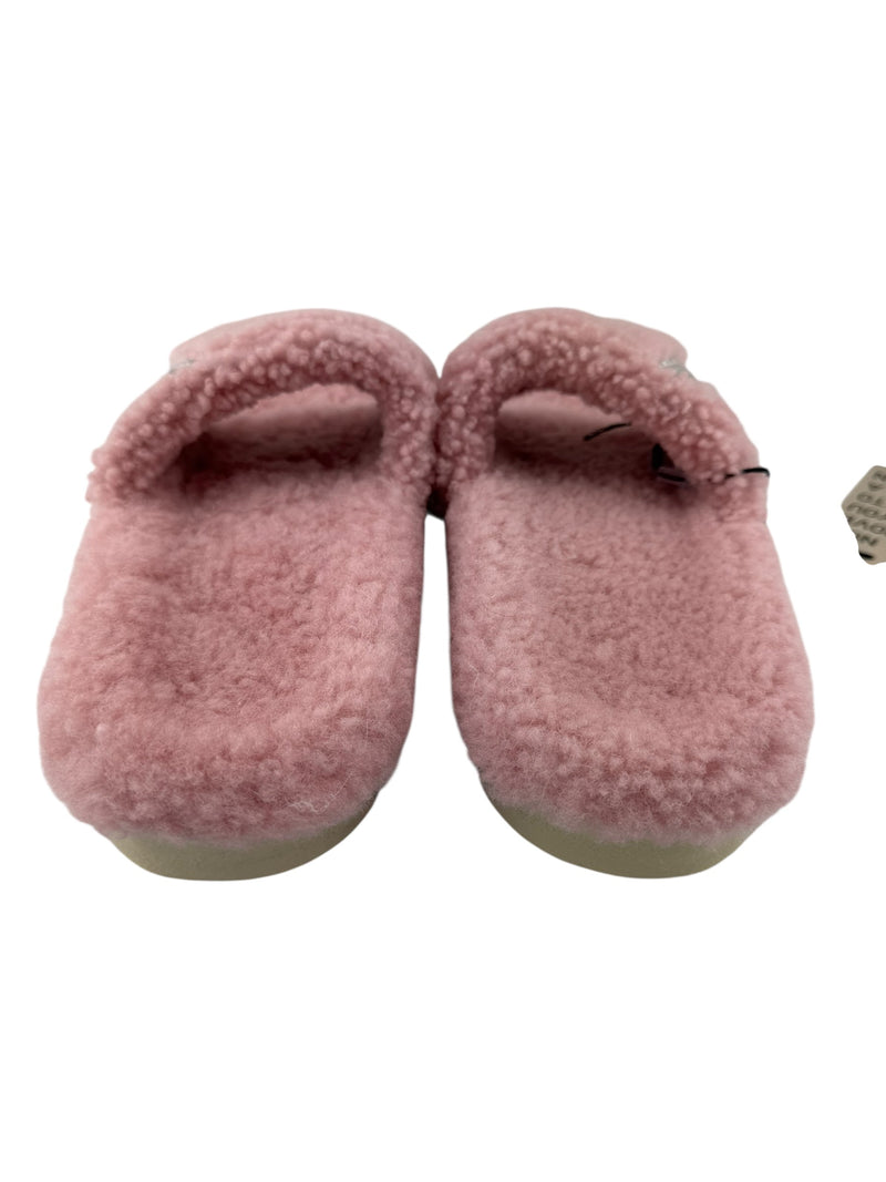 Golden Goose Pink Shearling Poolstar Slides Size 41