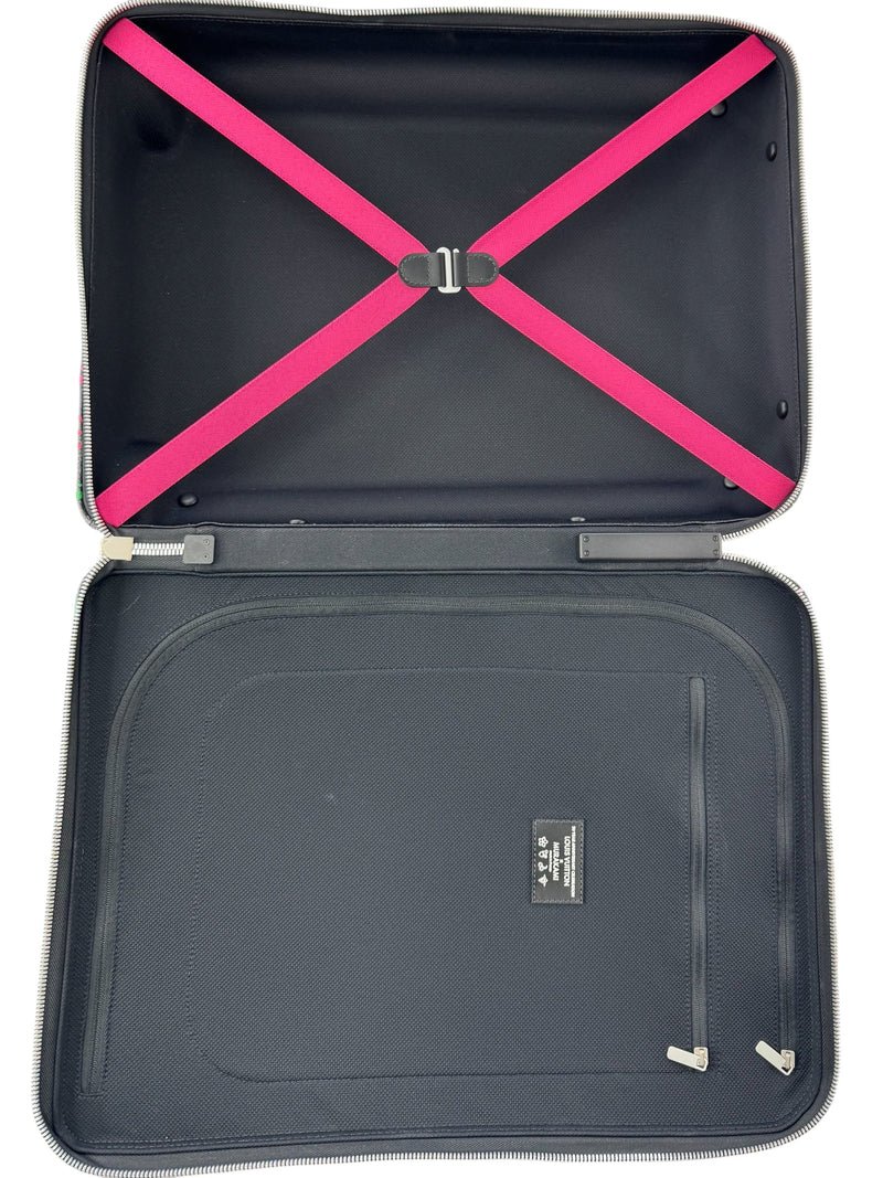 Louis Vuitton x Takashi Murakami Black Multicolor Horizon 55