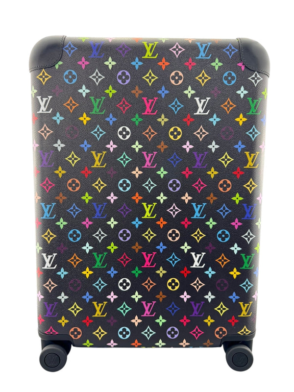 Louis Vuitton x Takashi Murakami Black Multicolor Horizon 55