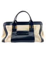 Chloe Ivory Leather Alice Handbag