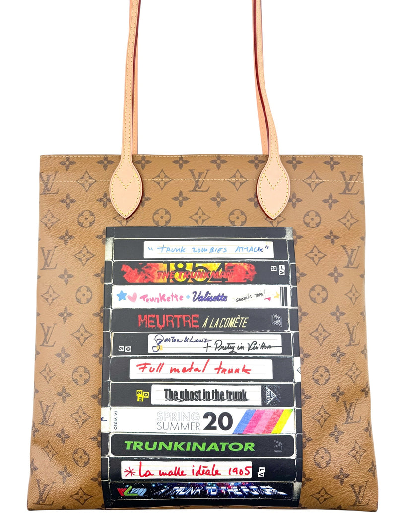 Louis Vuitton Brown Reverse Monogram Carry It Tote Bag