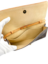 Louis Vuitton Brown Monogram Twin Pochette GM Handbag
