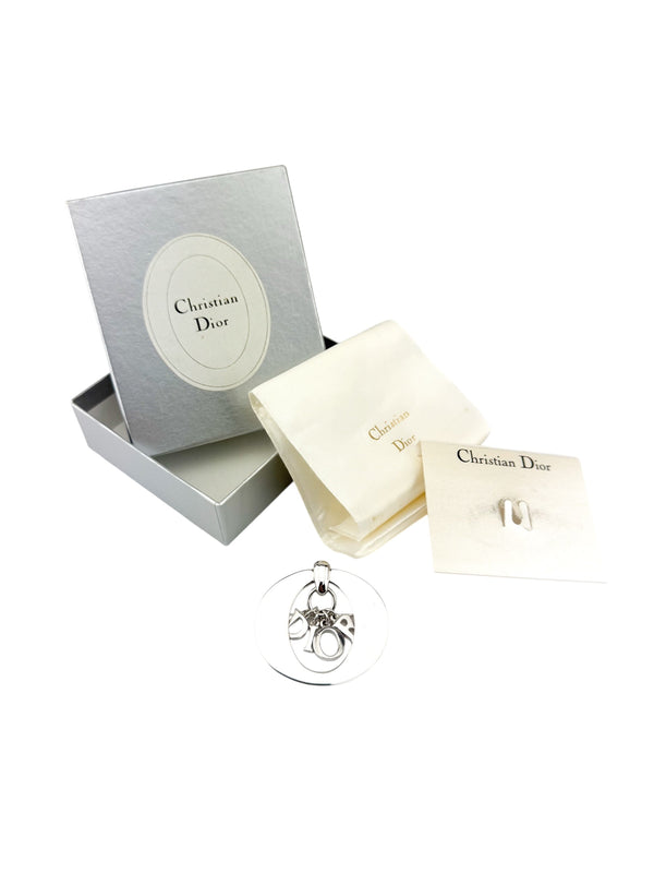 Christian Dior Silver Charm Brooch
